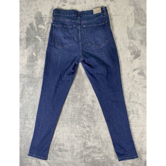 BKE Jeans Women's Size 31 Parker Universal Fit High-Rise Skinny Ankle Blue Denim - Picture 2 of 9